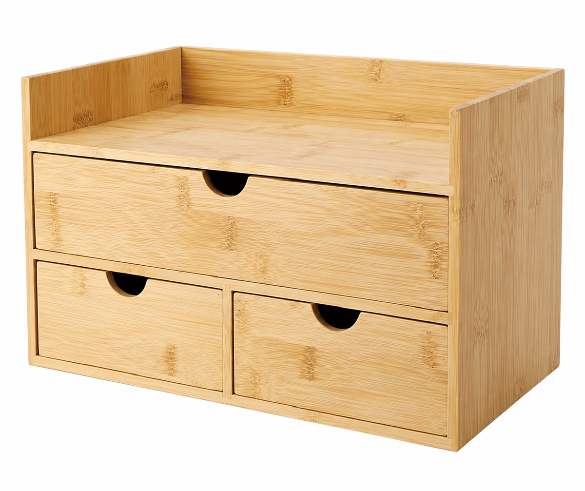 Bamboo Desktop Drawer Organizer