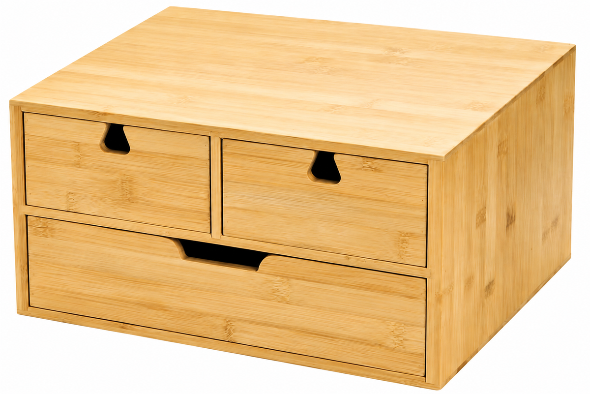 Bamboo Desktop Drawer Organizer