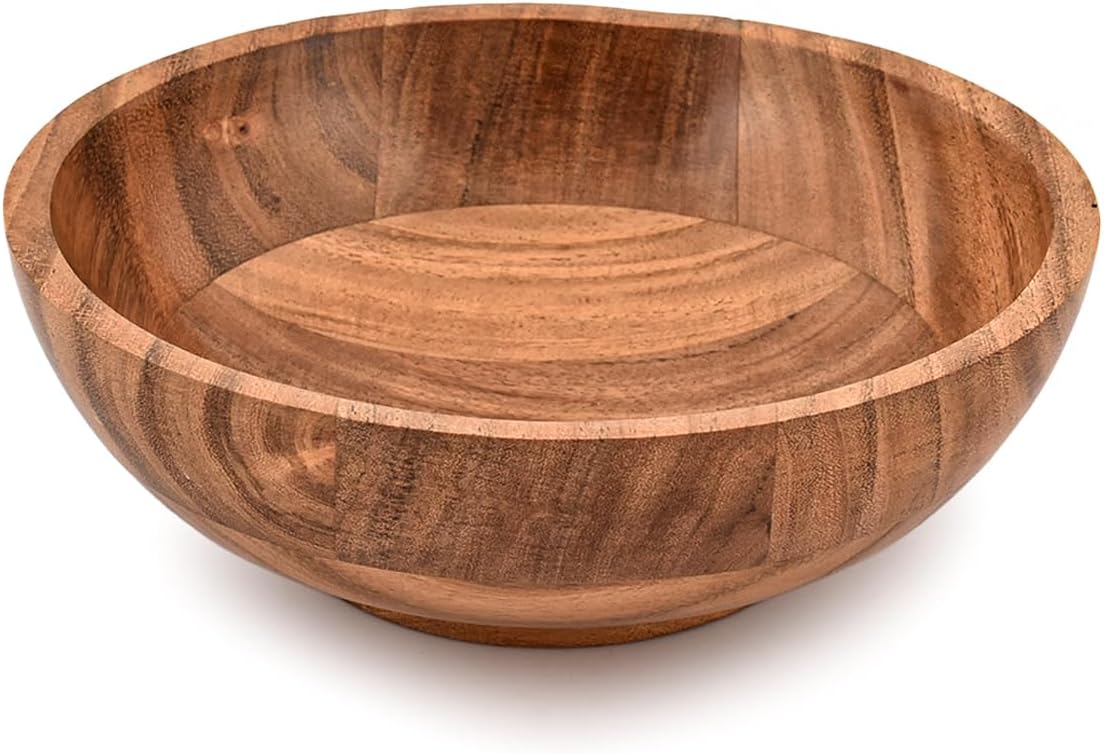 Acacia Wood Decorative Bowl