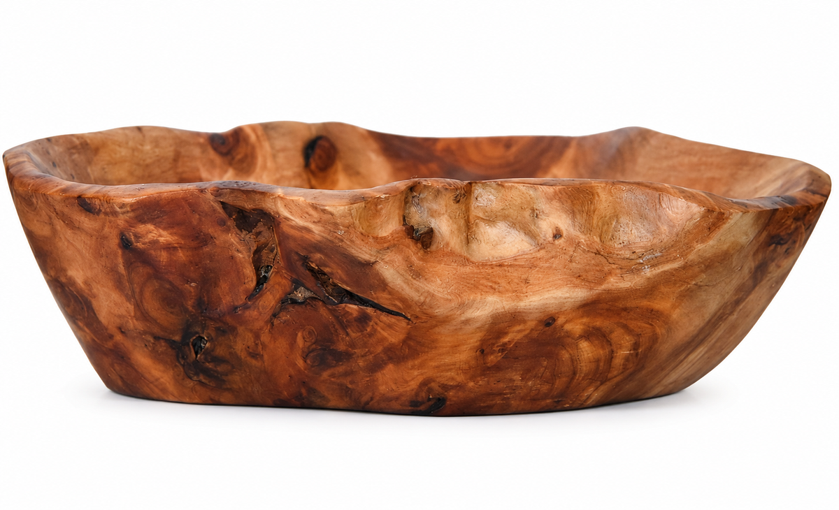 Root Wood Decorative Bowl