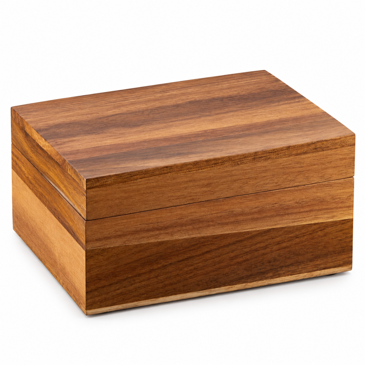 Acacia Wood Keepsake Box