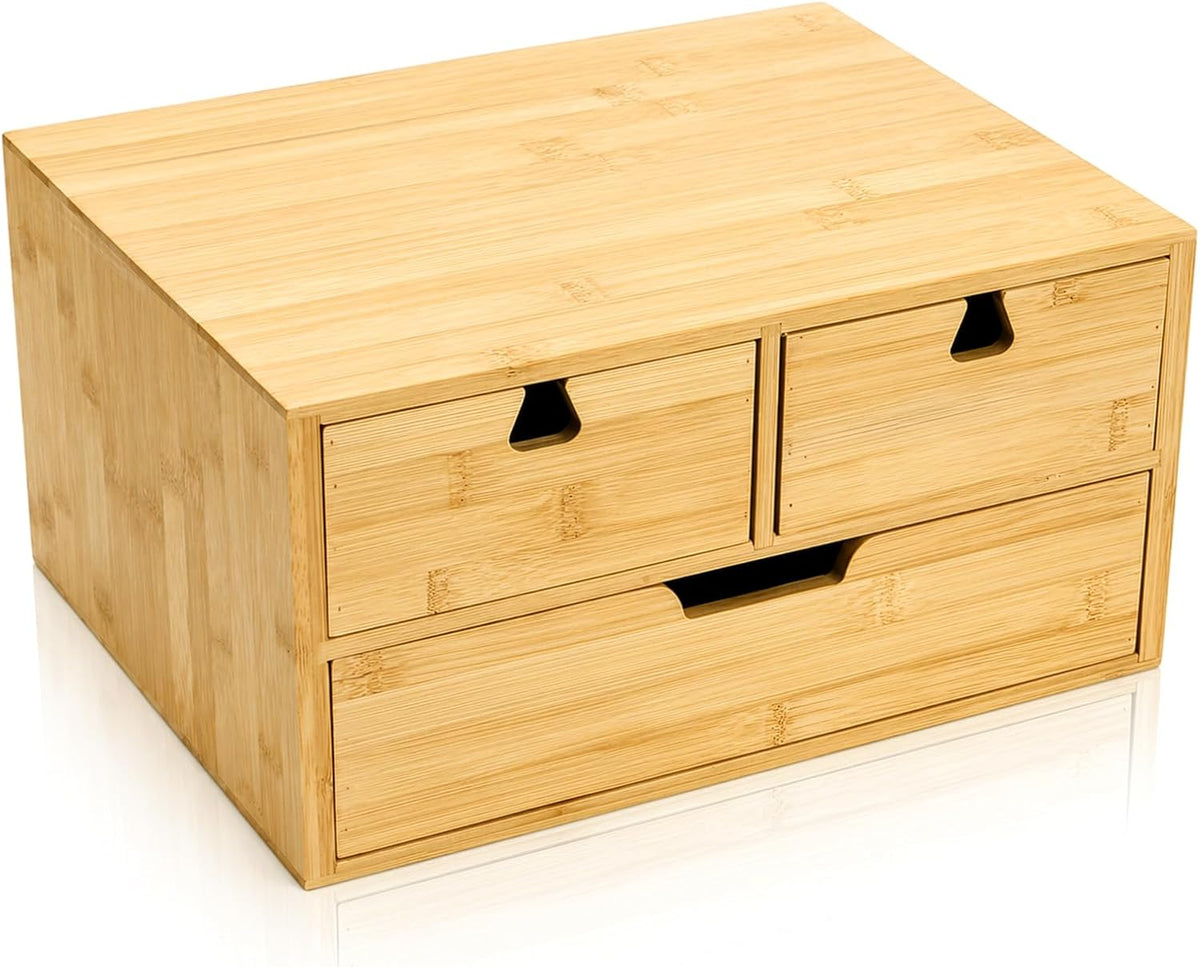 Bamboo Desktop Drawer Organizer