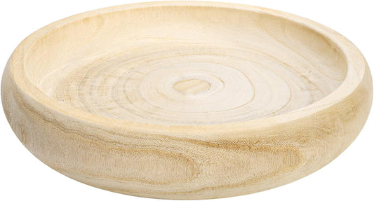 Paulownia Wood Decorative Bowl