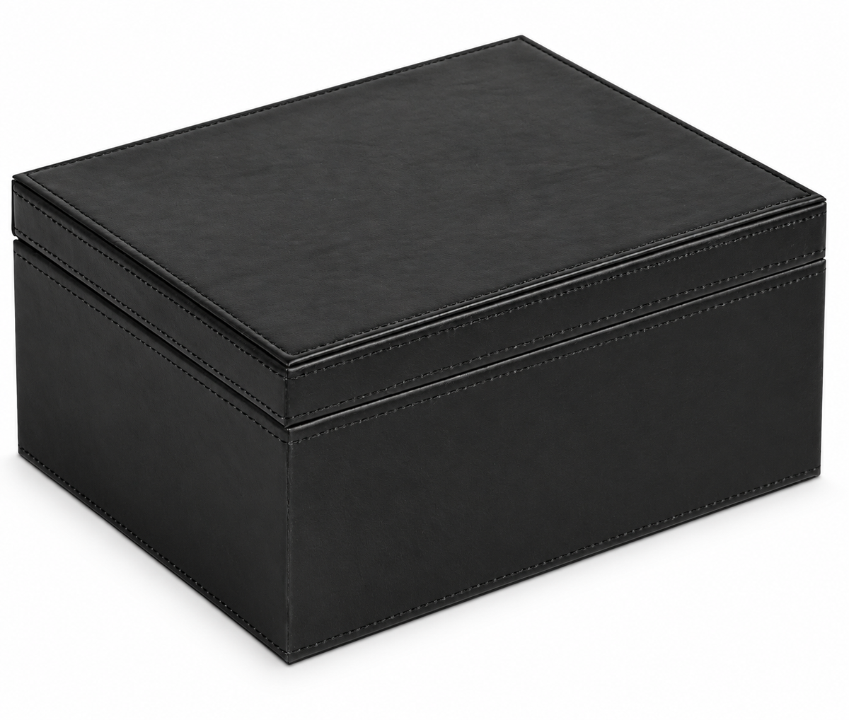 Faux Leather Decorative Storage Box